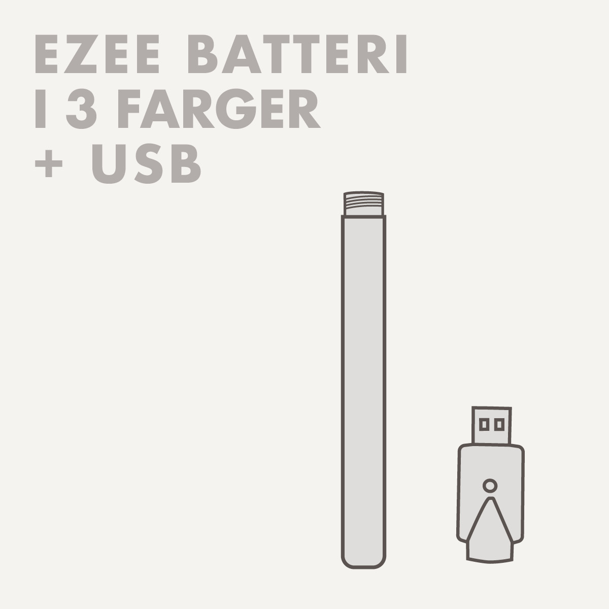 Ezee Cigalike batteri